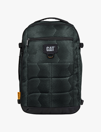Caterpillar Millennial Classic Bobby Cabin Backpack  - תיק גב קאטרפילר 35 ליטר בצבע שחור בהדפס מיוחד