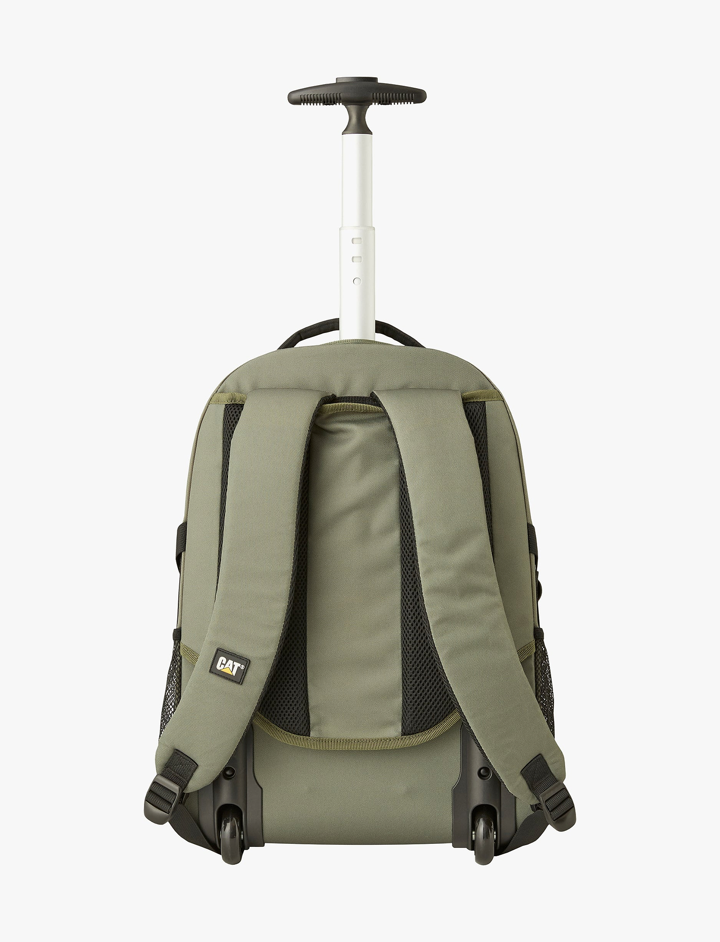 Caterpillar City Adventure BackPack Trolley - תיק גב טרולי קאטרפילר 32 ליטר בצבע ירוק צבאי