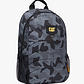 Caterpillar Backpack Benson- תיק גב קאטרפילר 22 ליטר בצבע שחור/אפור טקסטורה