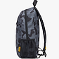 Caterpillar Backpack Benson- תיק גב קאטרפילר 22 ליטר בצבע שחור/אפור טקסטורה