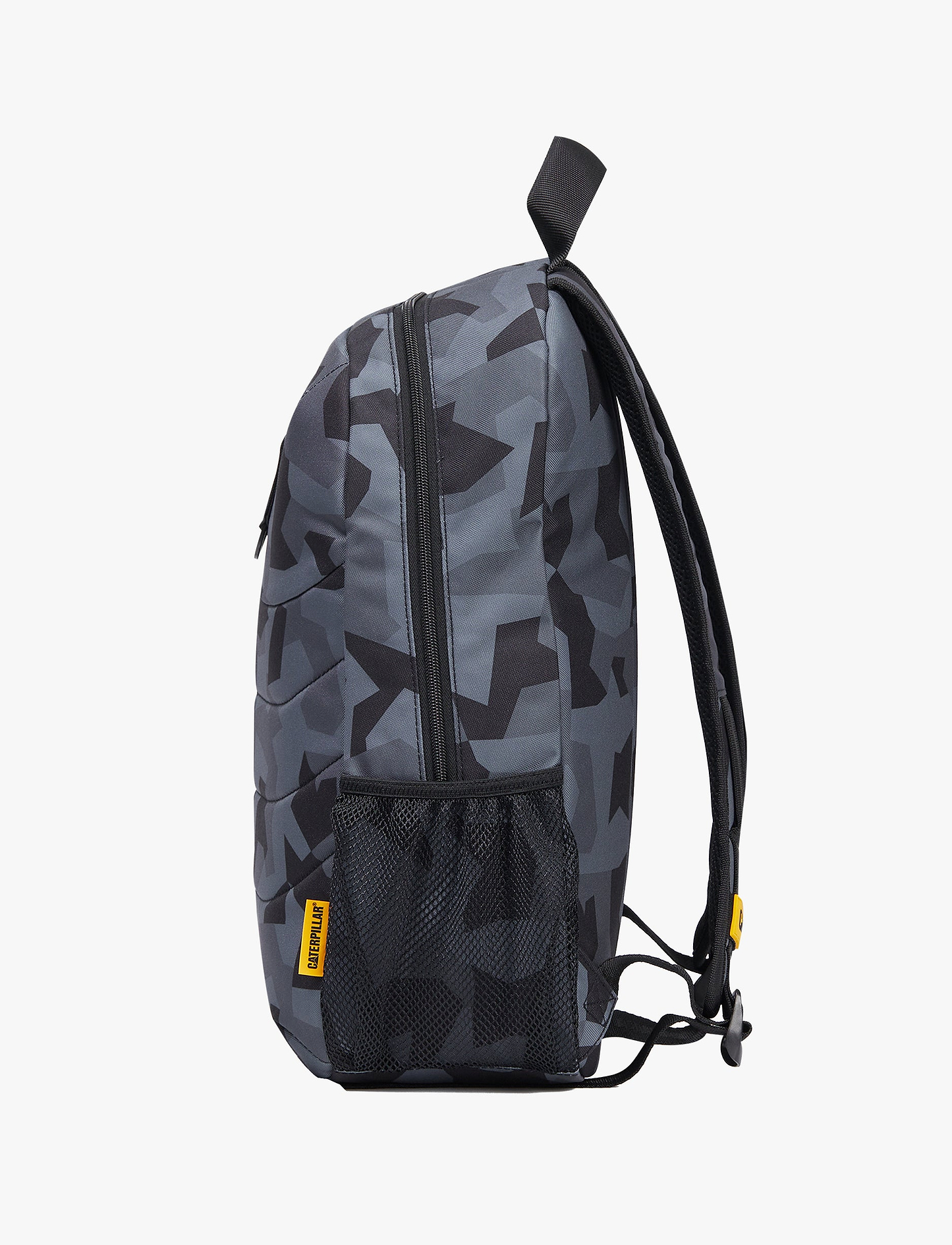 Caterpillar Backpack Benson- תיק גב קאטרפילר 22 ליטר בצבע שחור/אפור טקסטורה