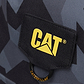 Caterpillar Backpack Benson- תיק גב קאטרפילר 22 ליטר בצבע שחור/אפור טקסטורה