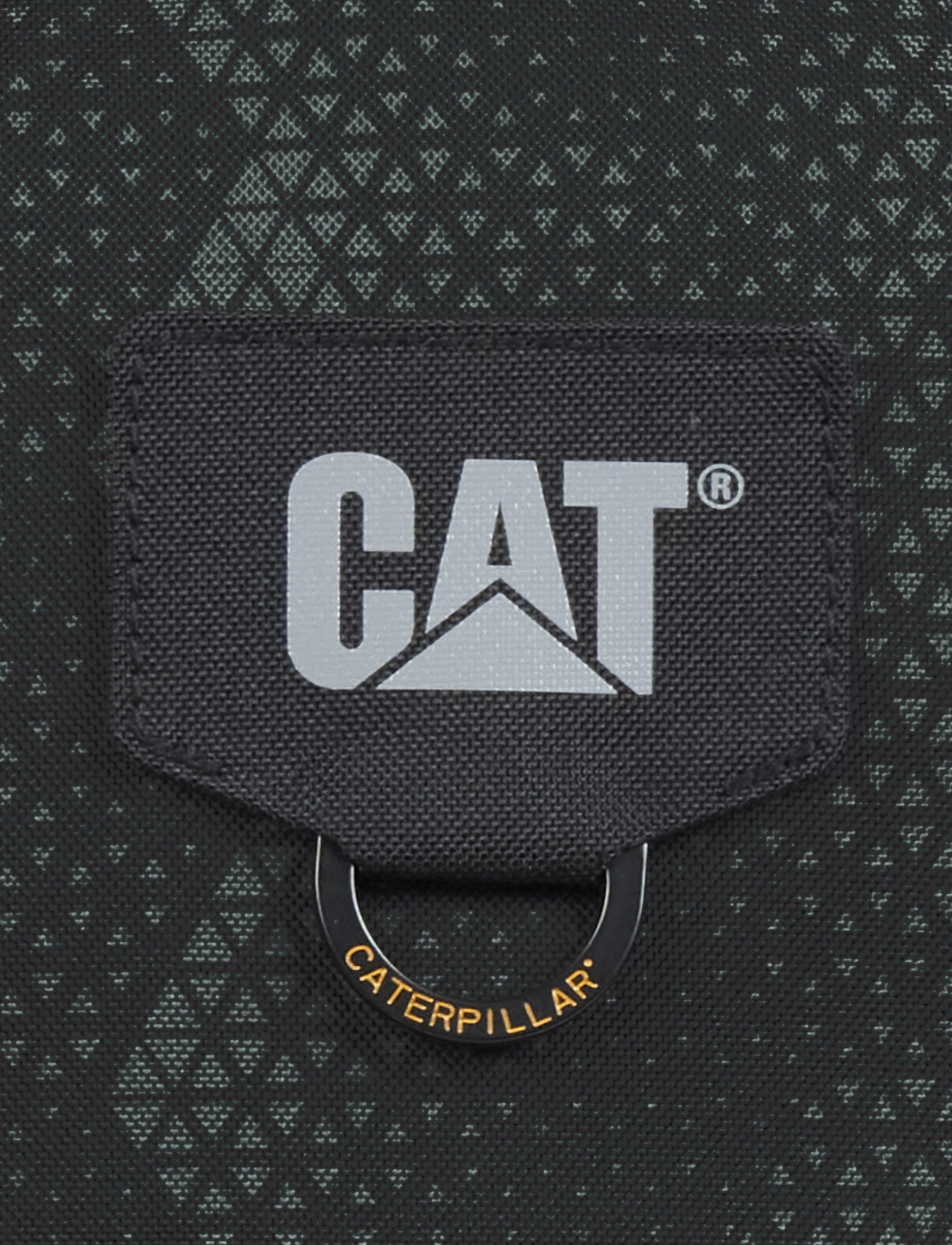 Caterpillar Backpack Benson- תיק גב קאטרפילר 22 ליטר בצבע שחור טקסטורה