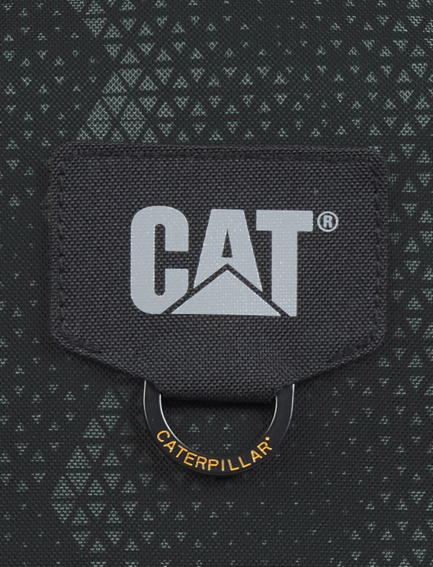 Caterpillar Backpack Benson- תיק גב קאטרפילר 22 ליטר בצבע שחור טקסטורה