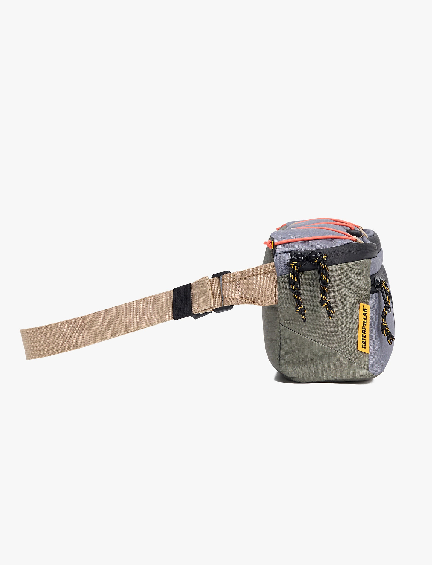 Caterpillar City Vibes Waist Bag - פאוץ' קאטרפילר 4 ליטר בצבע ירוק זית/אפור
