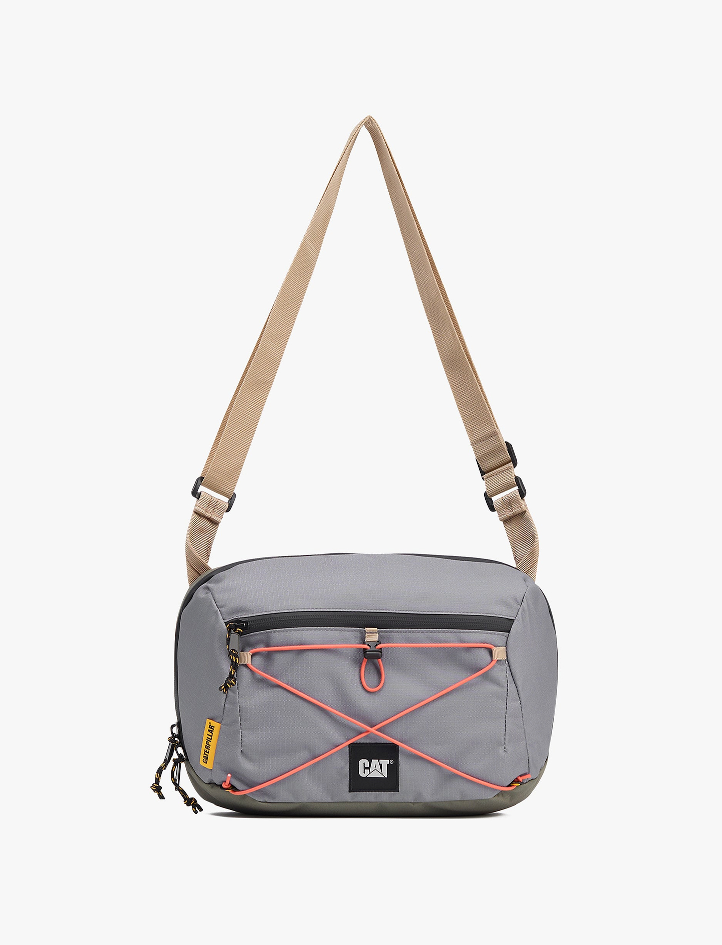 Caterpillar City Vibes Sling Bag - תיק צד קאטרפילר 6 ליטר בצבע ירוק זית/אפור