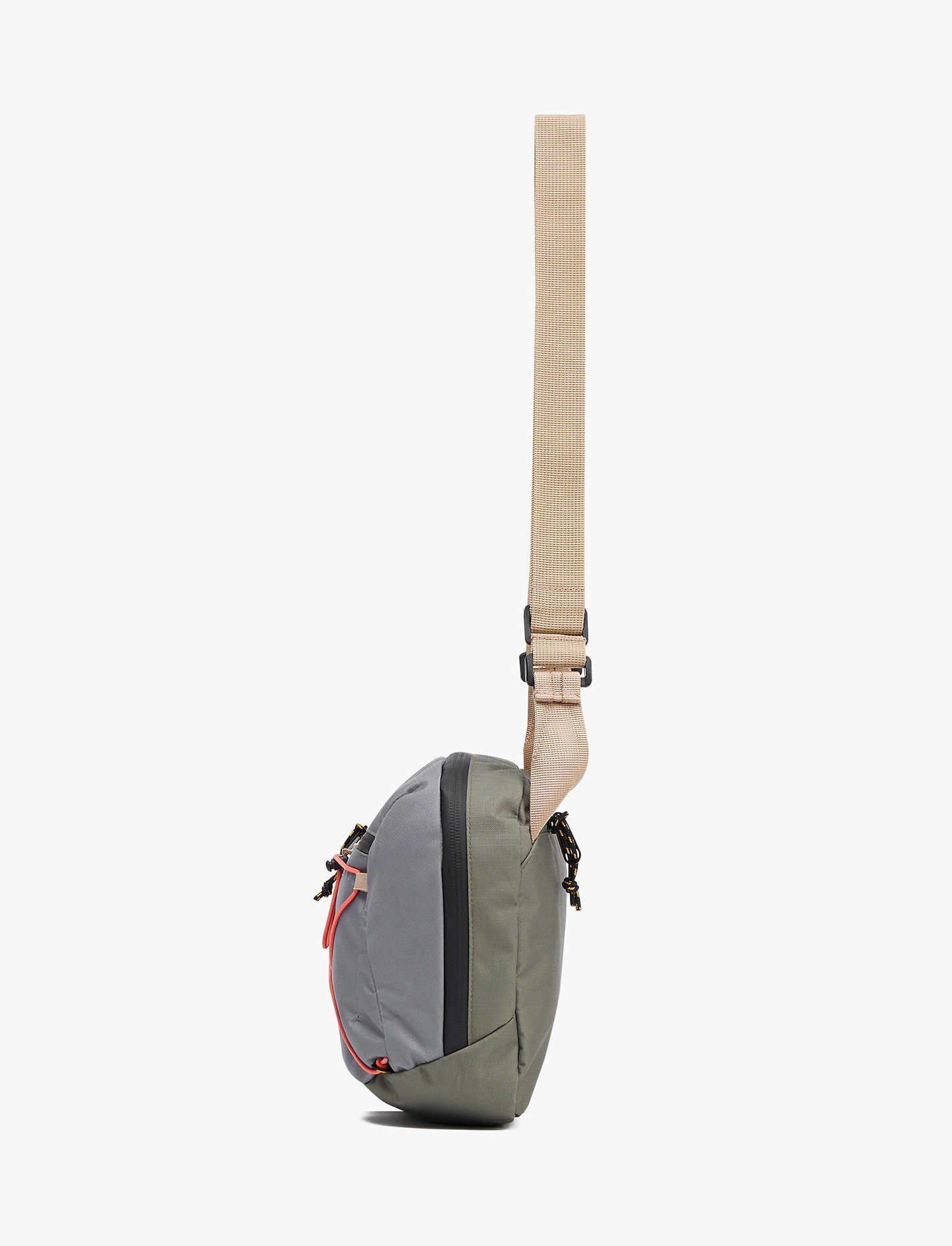 Caterpillar City Vibes Sling Bag - תיק צד קאטרפילר 6 ליטר בצבע ירוק זית/אפור