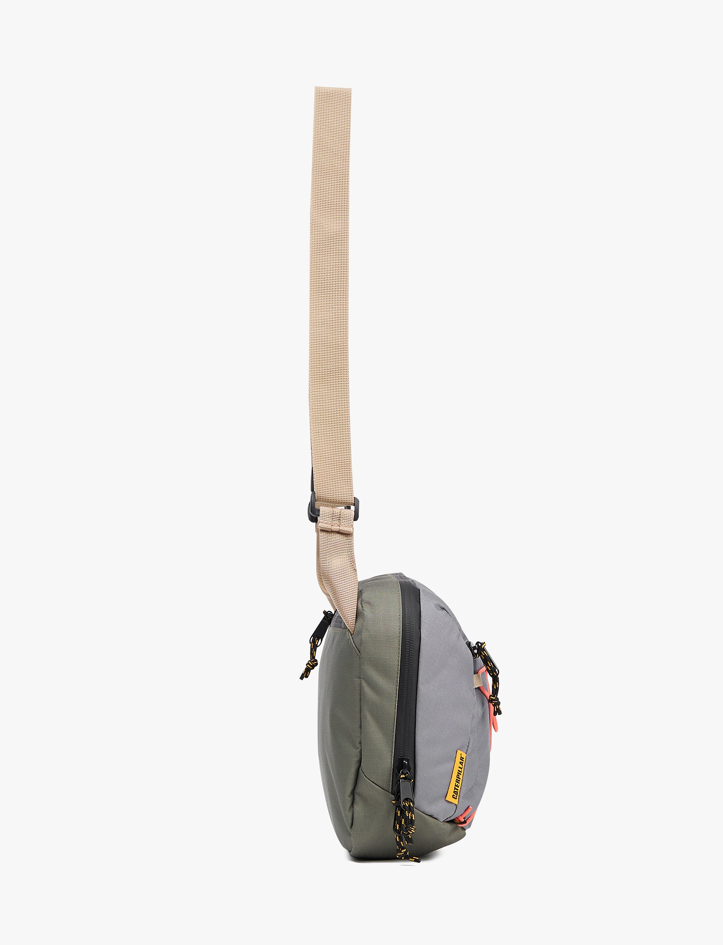 Caterpillar City Vibes Sling Bag - תיק צד קאטרפילר 6 ליטר בצבע ירוק זית/אפור