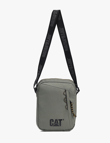 Caterpillar Explorer Shoulder Bag - תיק צד קאטרפילר בצבע ירוק דהוי