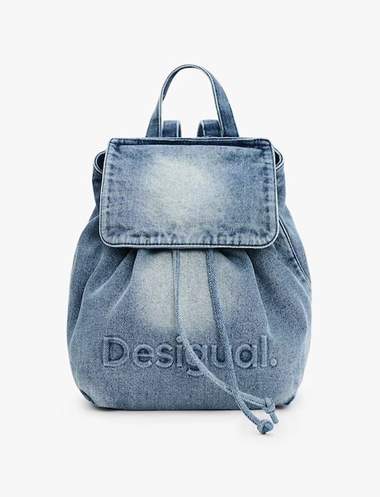 Desigual Logo Denim Luena Backpack 26SAKD07 - תיק גב דיזיגוואל לנשים
