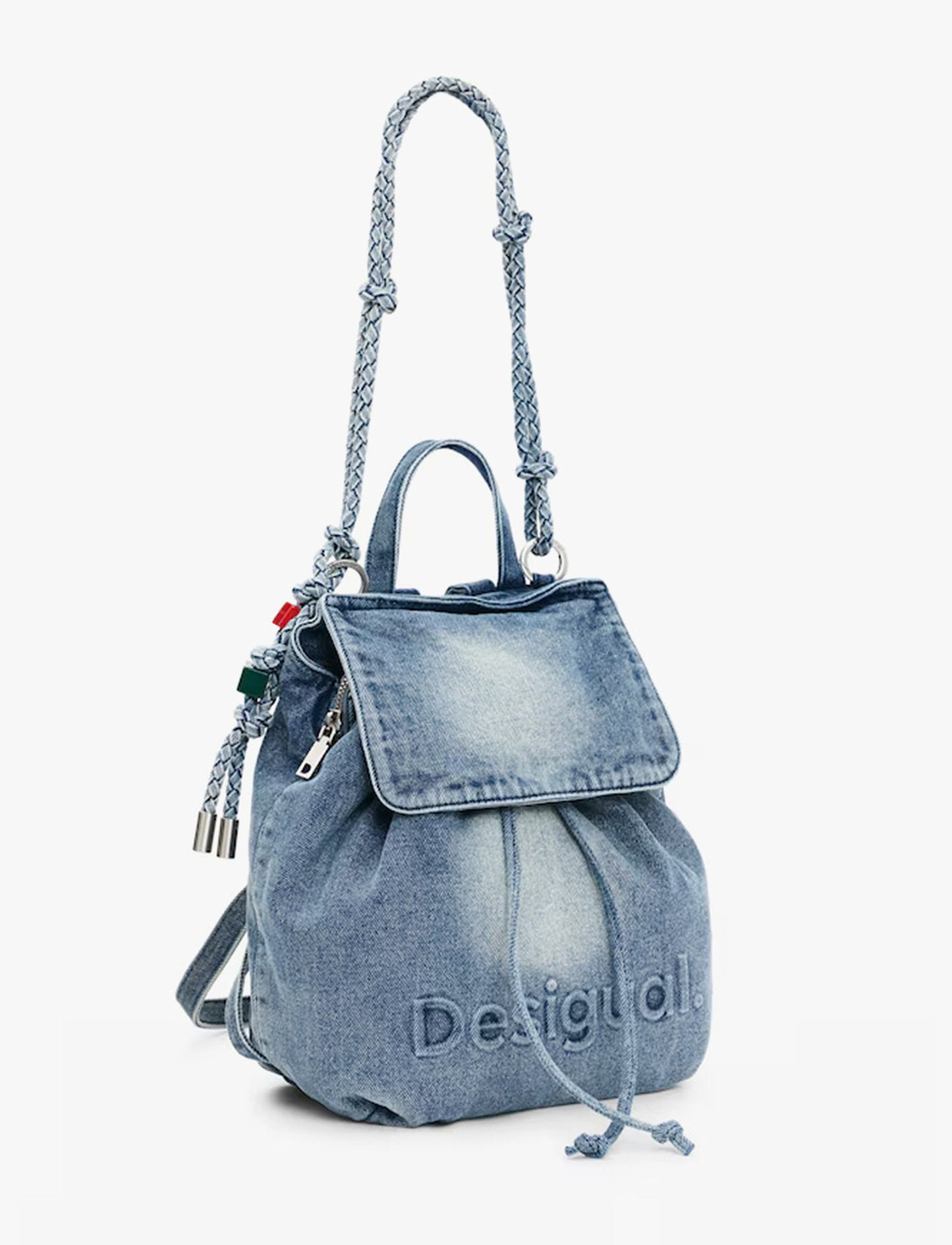 Desigual Logo Denim Luena Backpack 26SAKD07 - תיק גב דיזיגוואל לנשים