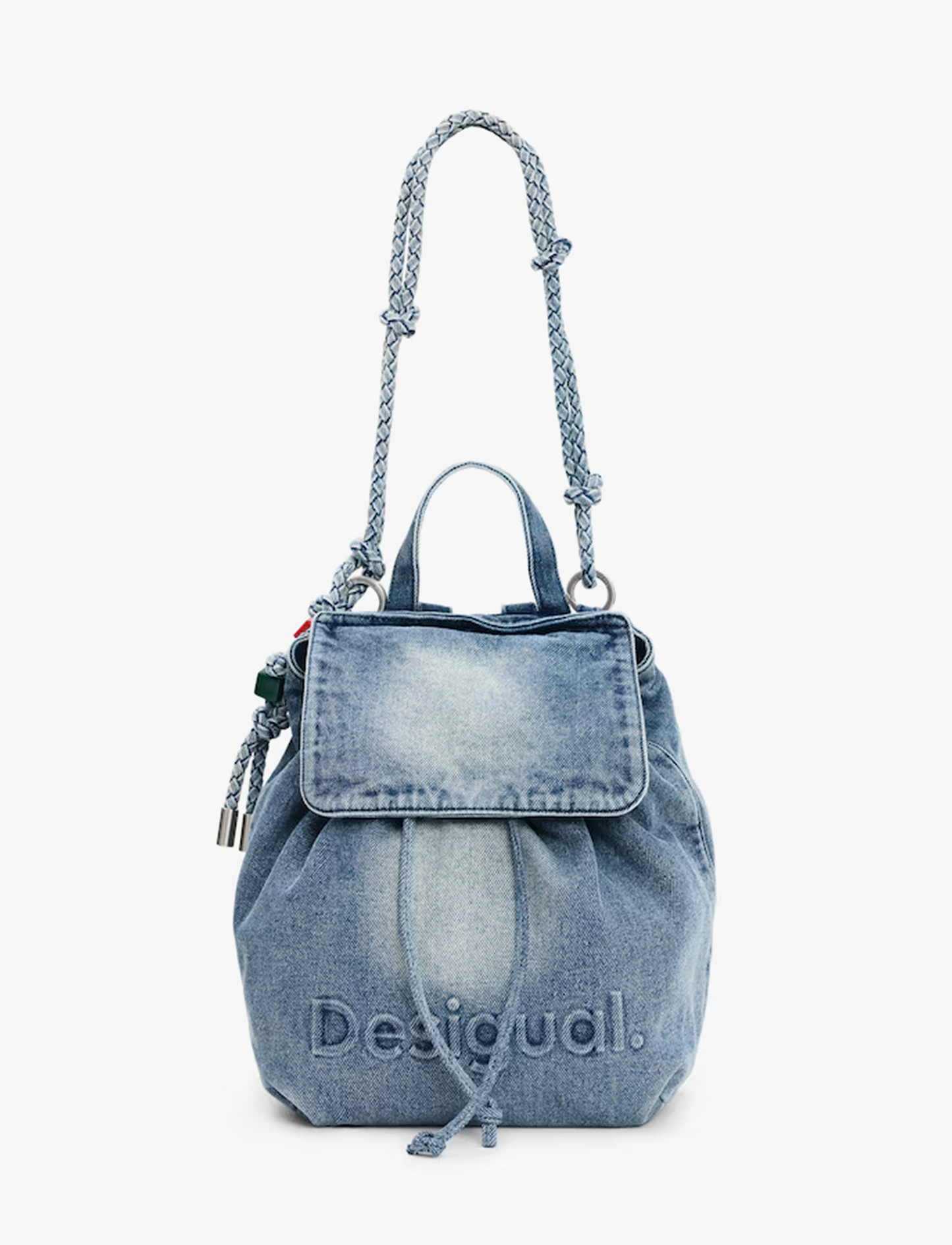 Desigual Logo Denim Luena Backpack 26SAKD07 - תיק גב דיזיגוואל לנשים