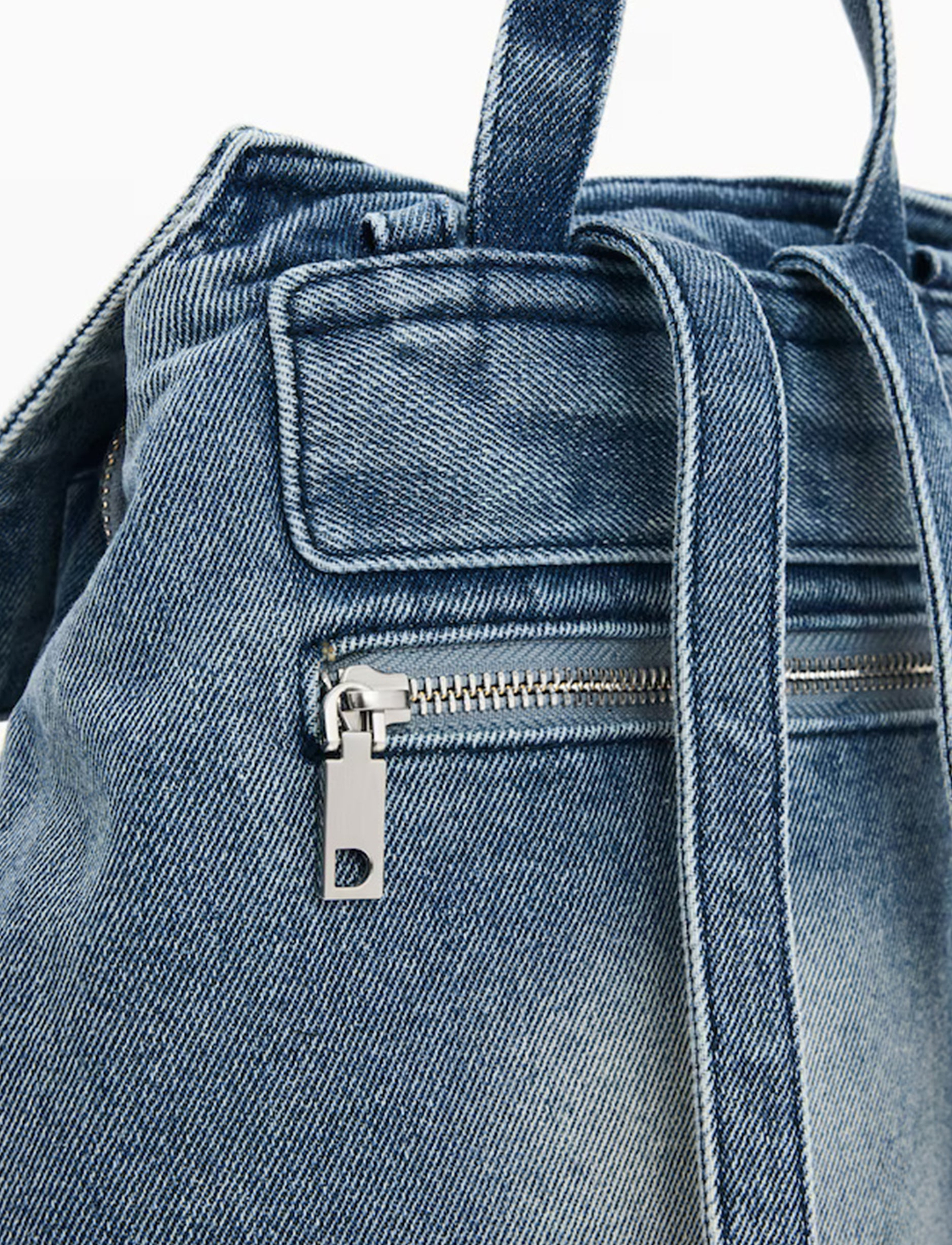 Desigual Logo Denim Luena Backpack 26SAKD07 - תיק גב דיזיגוואל לנשים