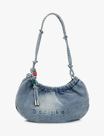Desigual Denim Waverly - תיק צד דיזגוואל כחול לנשים