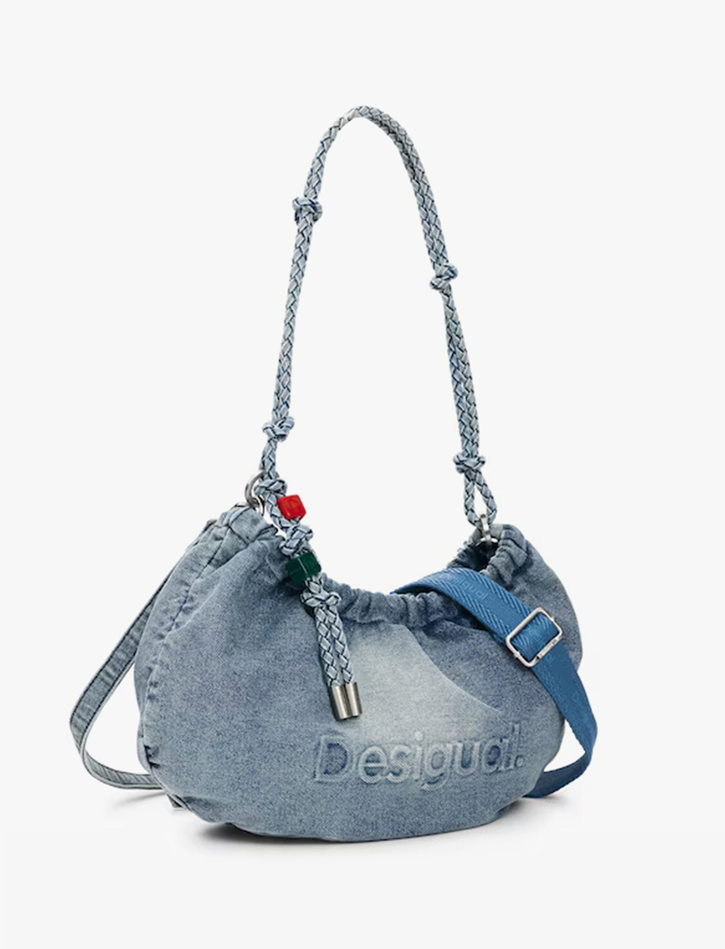 Desigual Denim Waverly - תיק צד דיזגוואל כחול לנשים