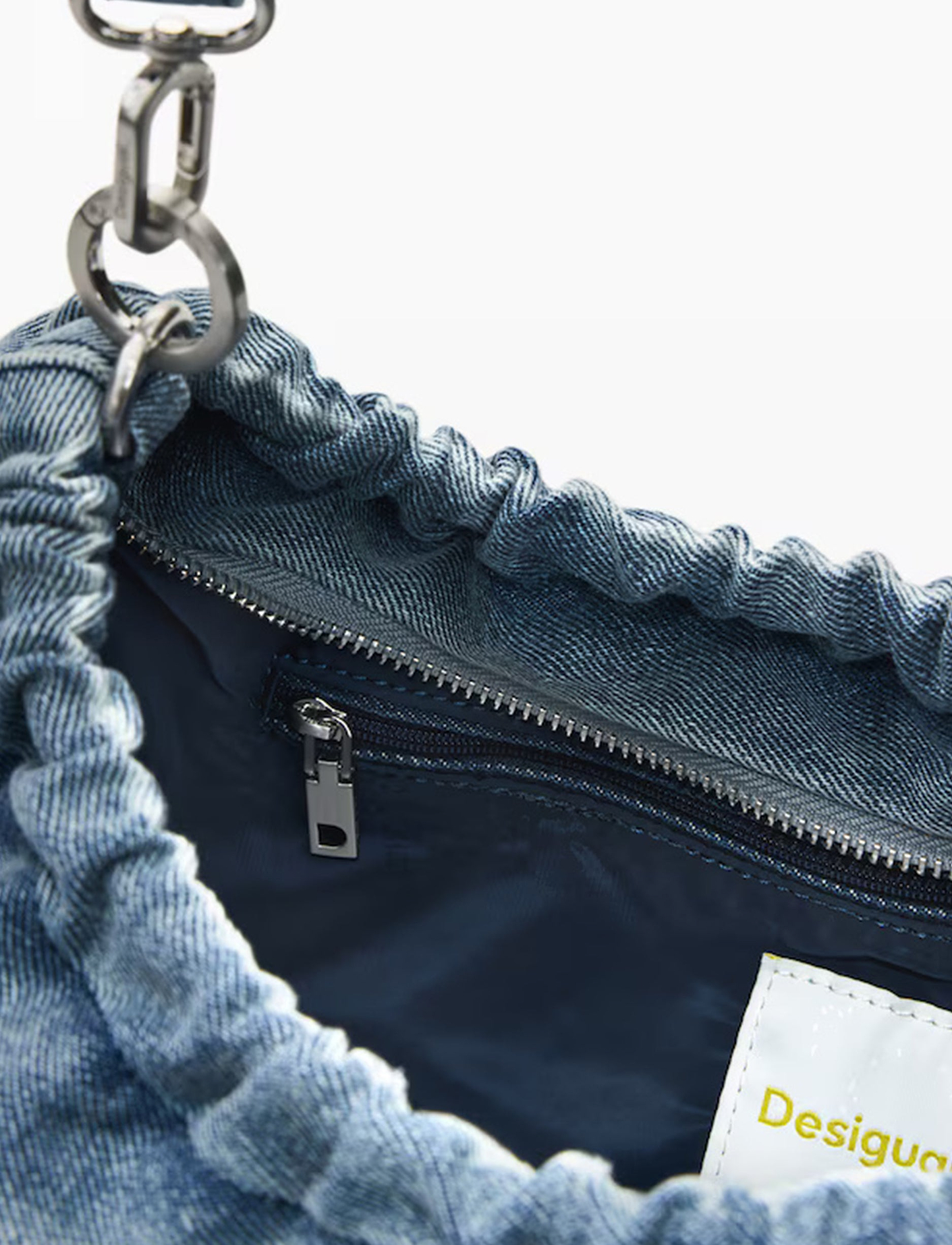 Desigual Denim Waverly - תיק צד דיזגוואל כחול לנשים