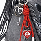 Desigual Mickey Kiss Naron - תיק צד דיזגוואל שחור לנשים