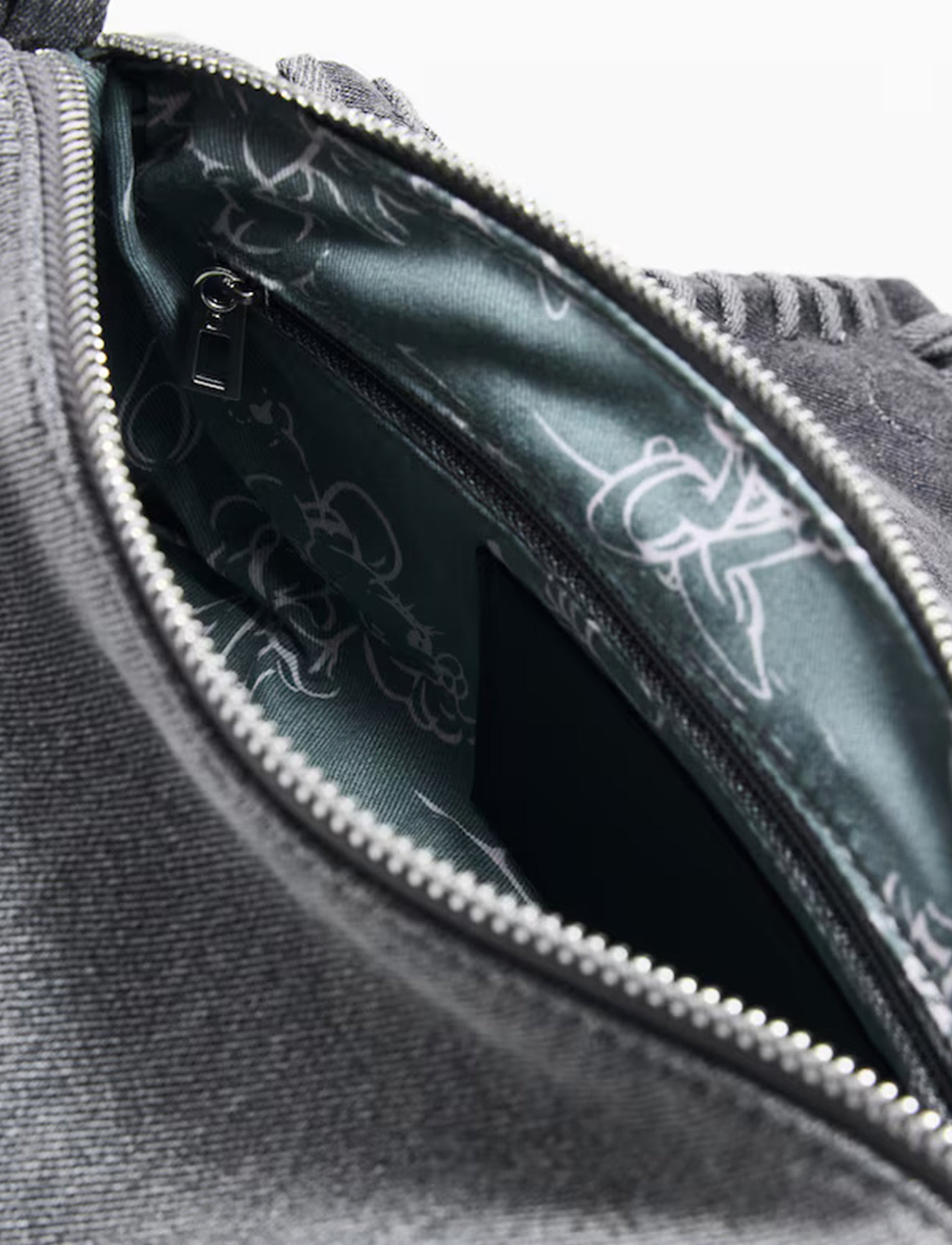 Desigual Mickey Kiss Naron - תיק צד דיזגוואל שחור לנשים