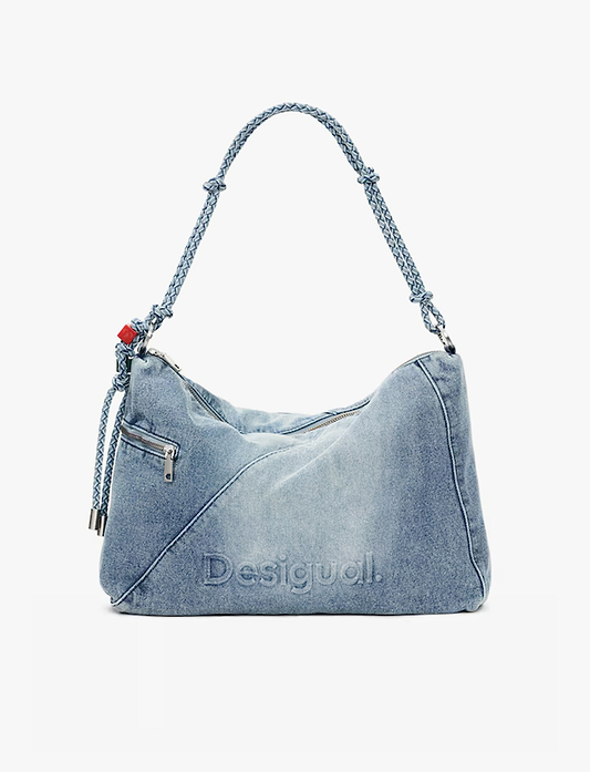 Desigual Denim Leiria Shoulder Bag 26SAXD27 - תיק צד דיזיגוואל לנשים