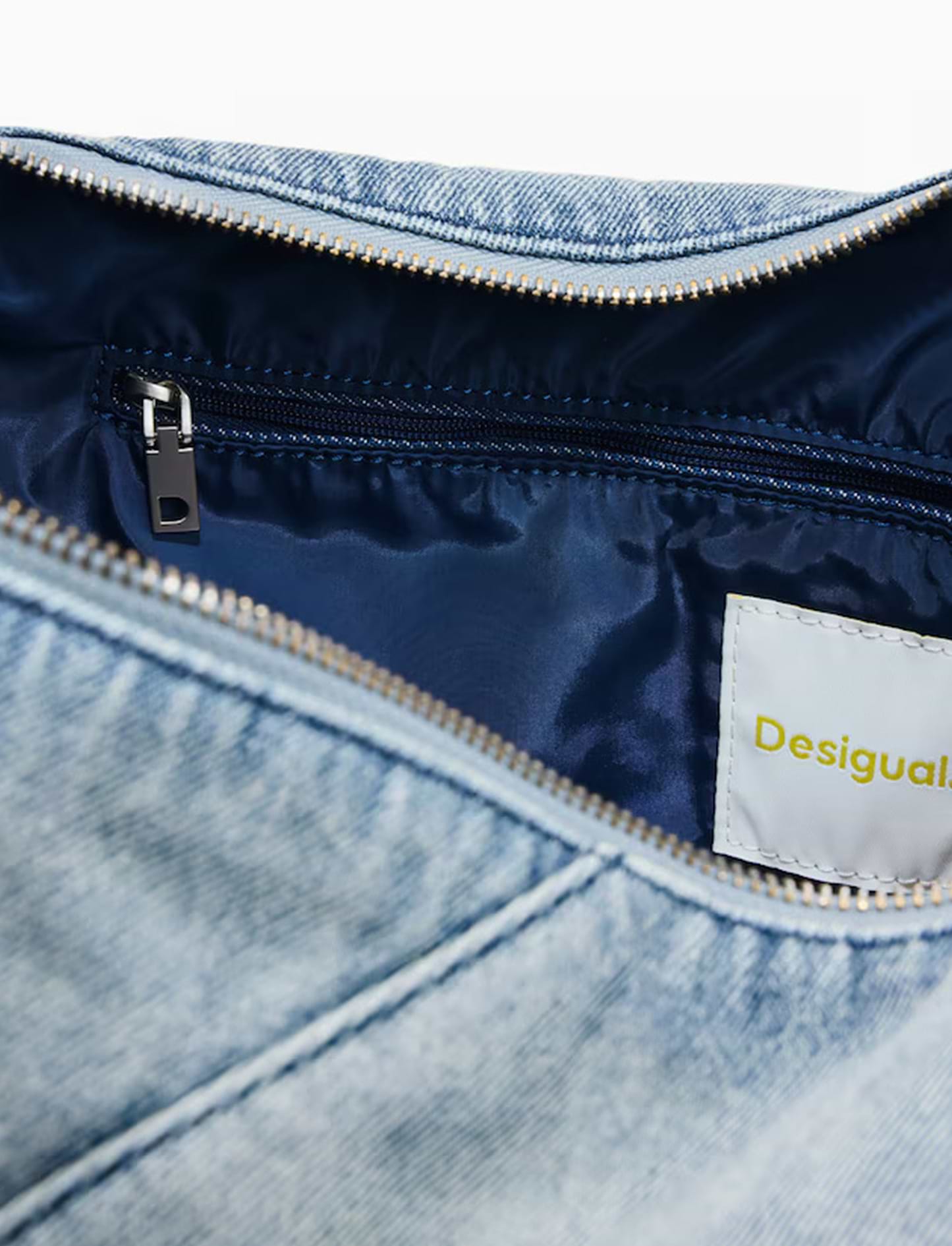 Desigual Denim Leiria Shoulder Bag 26SAXD27 - תיק צד דיזיגוואל לנשים