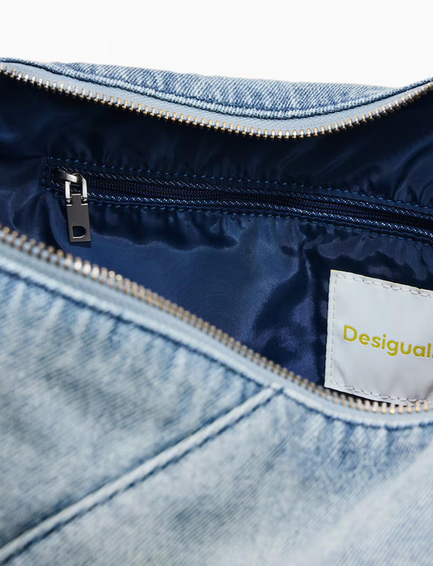 Desigual Denim Leiria Shoulder Bag 26SAXD27 - תיק צד דיזיגוואל לנשים