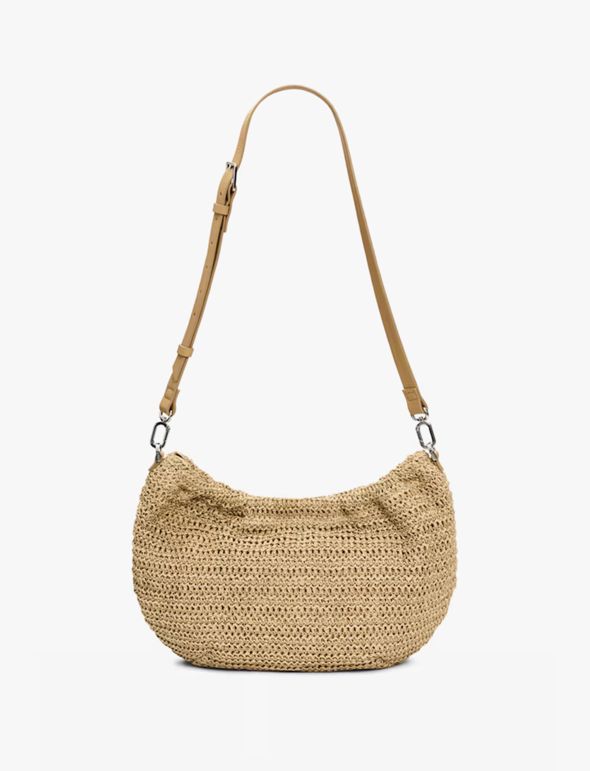 Desigual Raffia Waverly Shoulder Bag 26SAXO01 - תיק צד דיזיגוואל לנשים