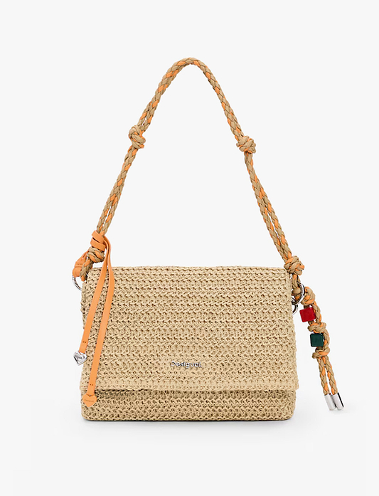 Desigual Raffia Venecia Cross Body 26SAXO03 - תיק צד דיזיגוואל לנשים