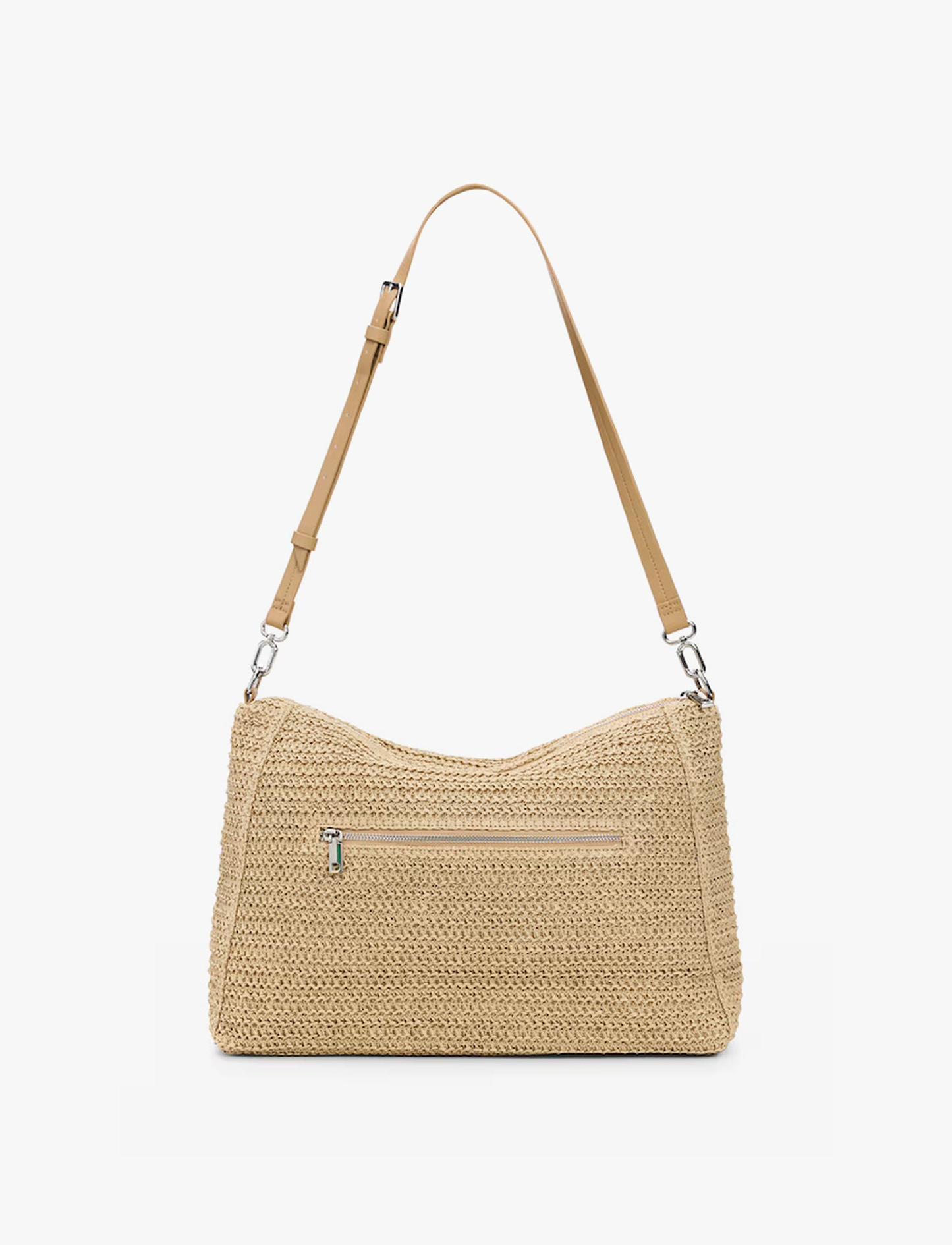 Desigual Raffia Leiria Shoulder Bag 26SAXO04 - תיק צד דיזיגוואל לנשים