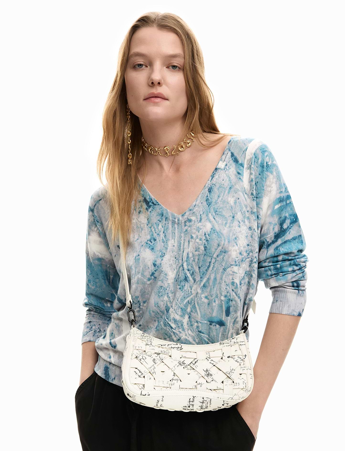 Desigual Indio Alsacia Shoulder Bag 26SAXP58 - תיק צד דיזיגוואל לנשים