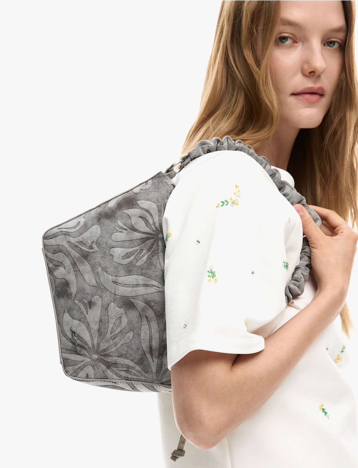 Desigual Obsidian B Munich Shoulder Bag 26SAXPA5 - תיק צד דיזיגוואל לנשים