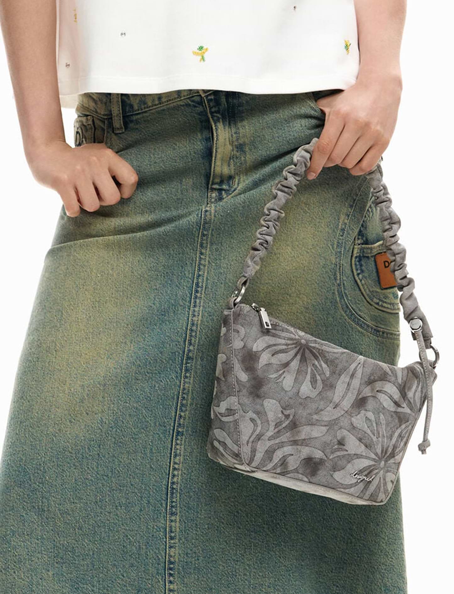 Desigual Obsidian B Munich Shoulder Bag 26SAXPA5 - תיק צד דיזיגוואל לנשים