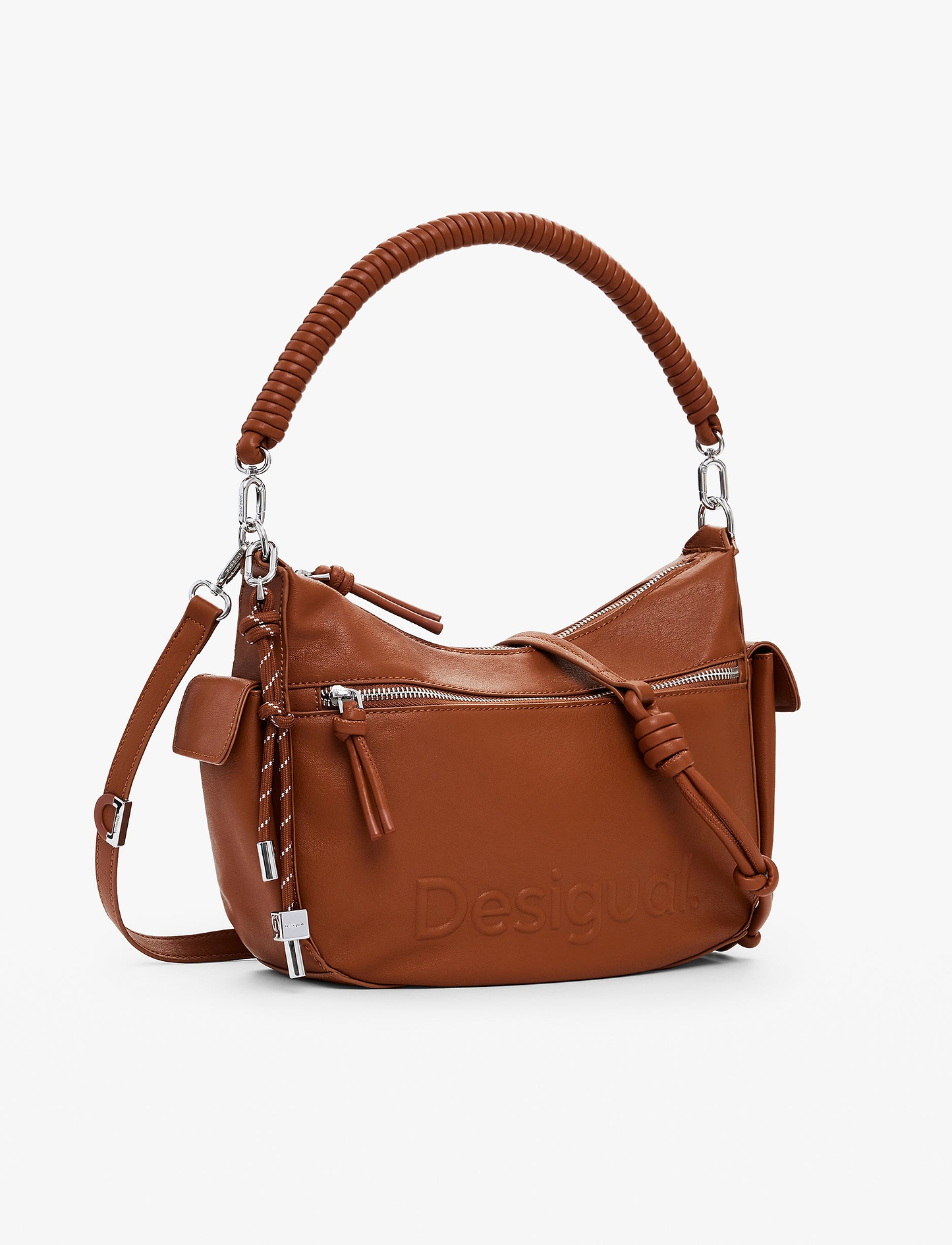 Desigual Half Astana Bag - תיק דיזיגואל לנשים בצבע קאמל