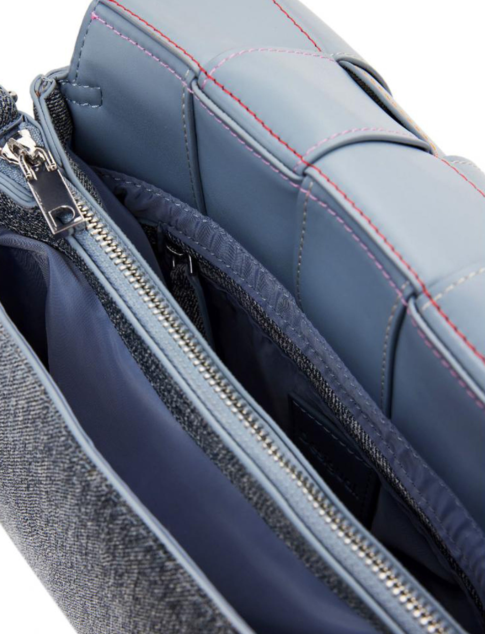 Desigual Bag Yoko PU Denim Dortmund Flap 25SAXP47 - תיק צד דיזיגוואל לנשים