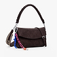 Desigual Bag Half Logo Trokel Choco - תיק צד דיזיגוואל לנשים