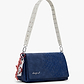 Desigual Bag Sierra Naron Medium Flap Blue - תיק צד דיזיגוואל לנשים