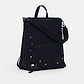 Desigual Back Embro Patch Pretoria Mini Black Backpack - תיק גב דיזיגוואל לנשים