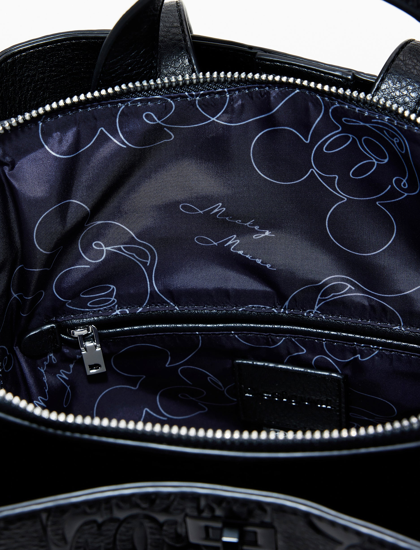 Desigual Back All Mickey Sumy 25WAKP02 - תיק גב שחור דיזיגוואל לנשים