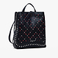 Desigual Back Yankee Metal Patch Sumy Mini Black Backpack - תיק גב דיזיגוואל לנשים