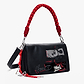 Desigual Bag Mickey Rock Dortmund Flap - תיק צד דיזיגוואל לנשים