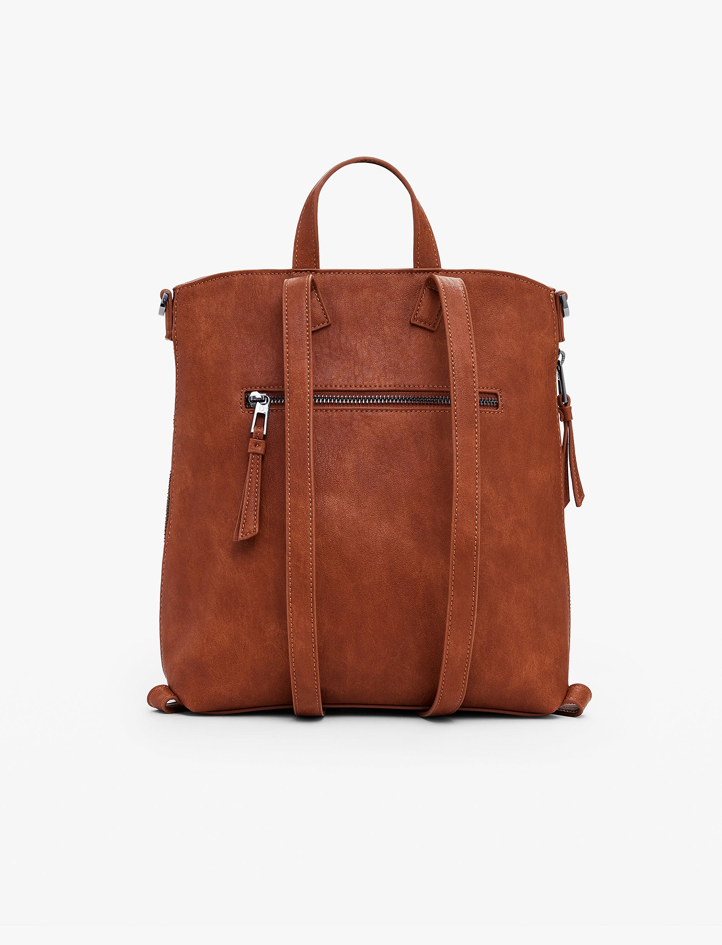 Desigual Back Embro Patch Pretoria Mini Camel Backpack - תיק גב דיזיגוואל לנשים