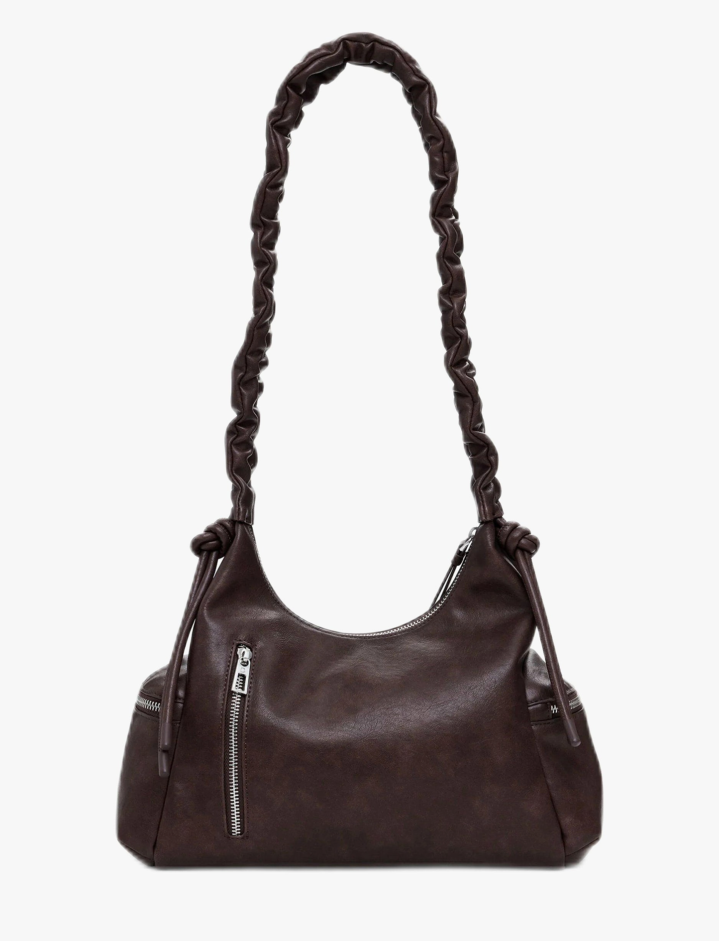 Desigual Bag Half Logo Montville Choco 25WAXPAY - תיק דיזיגוואל חום לנשים