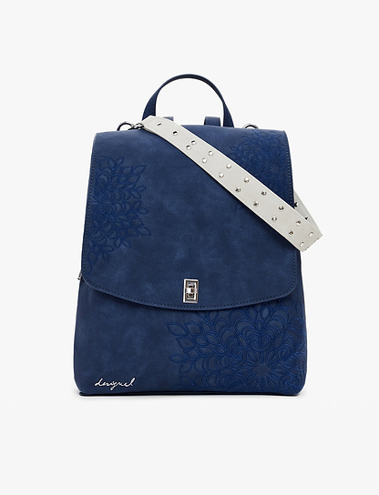 Desigual Back Sierra Sumyministrght Blue 25WAKP34 - תיק גב כחול דיזיגוואל לנשים