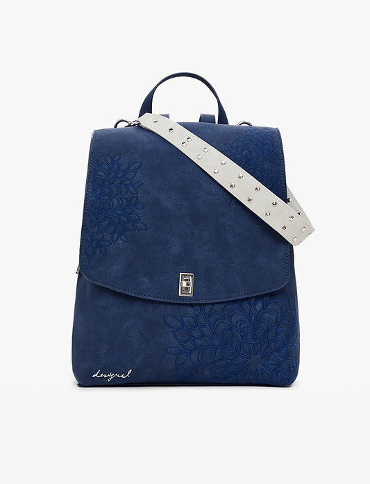 Desigual Back Sierra Sumyministrght Blue 25WAKP34 - תיק גב כחול דיזיגוואל לנשים