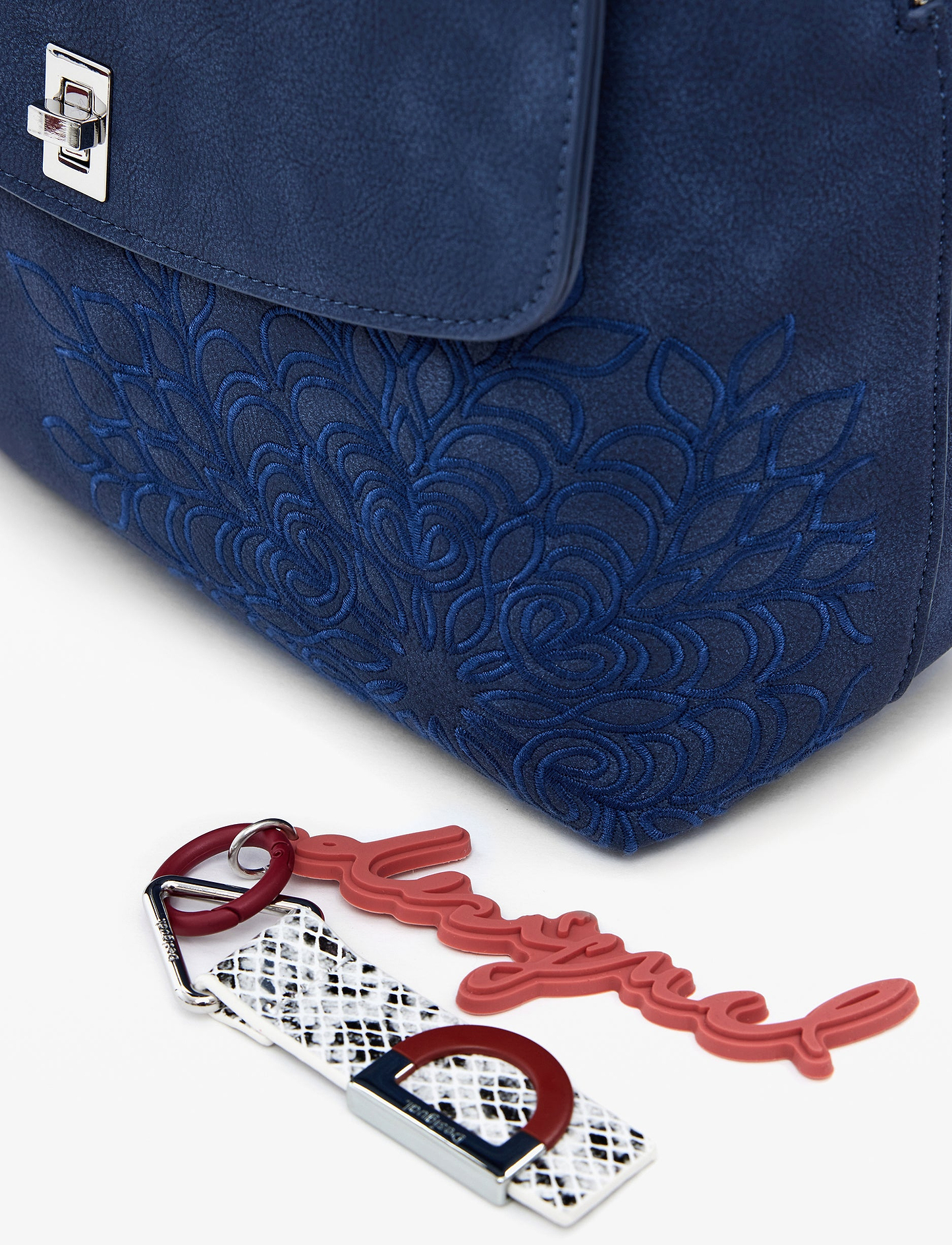 Desigual Back Sierra Sumyministrght Blue 25WAKP34 - תיק גב כחול דיזיגוואל לנשים