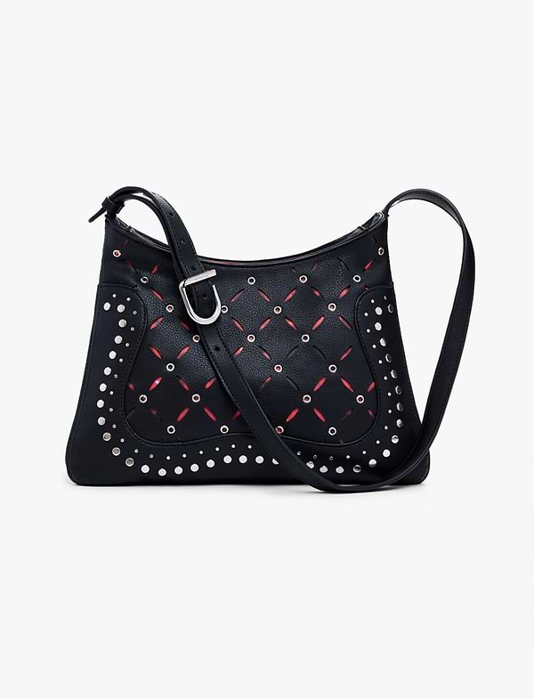 Desigual Bag Yankee Manaos Black 25WAXP38 - תיק צד דיזיגוואל שחור לנשים