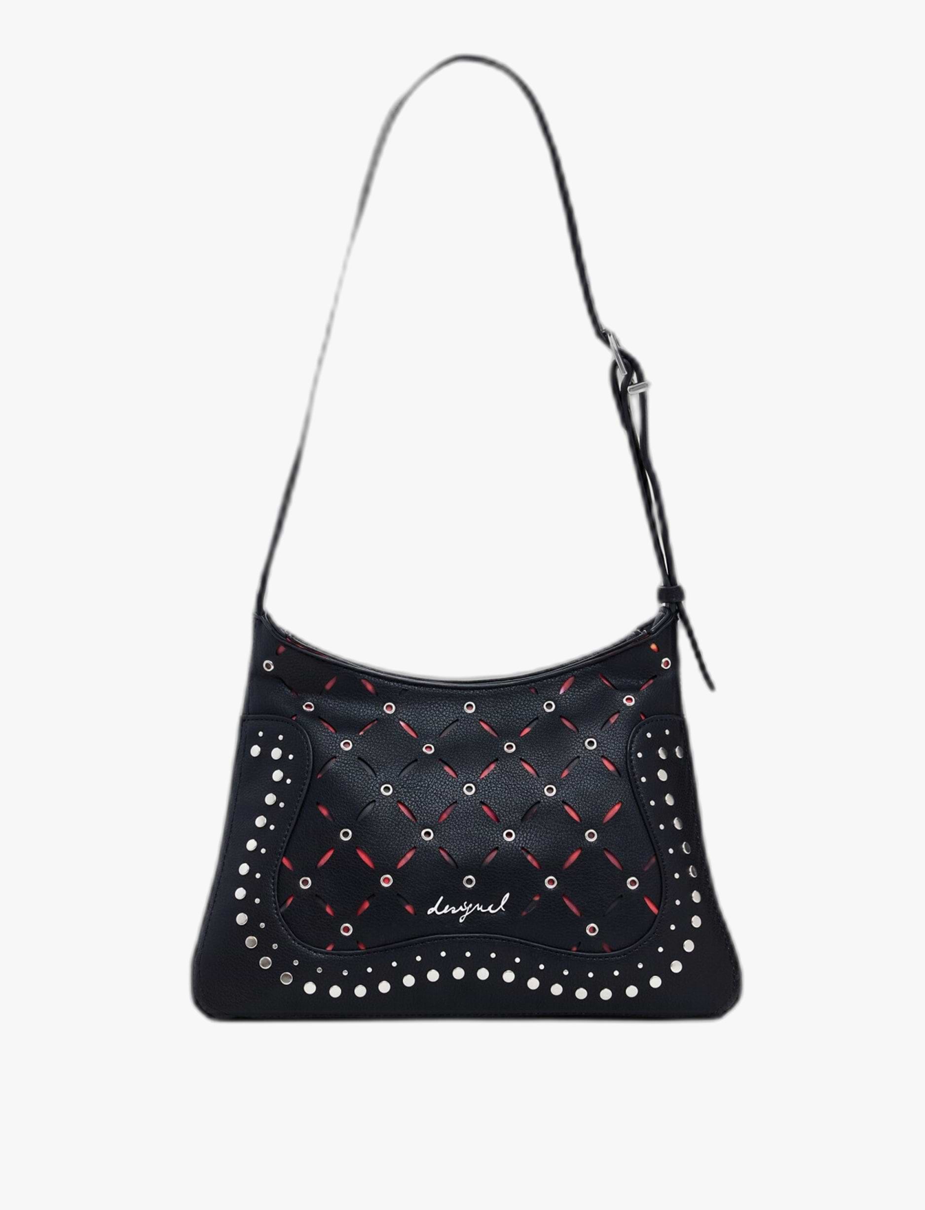 Desigual Bag Yankee Manaos Black 25WAXP38 - תיק צד דיזיגוואל שחור לנשים