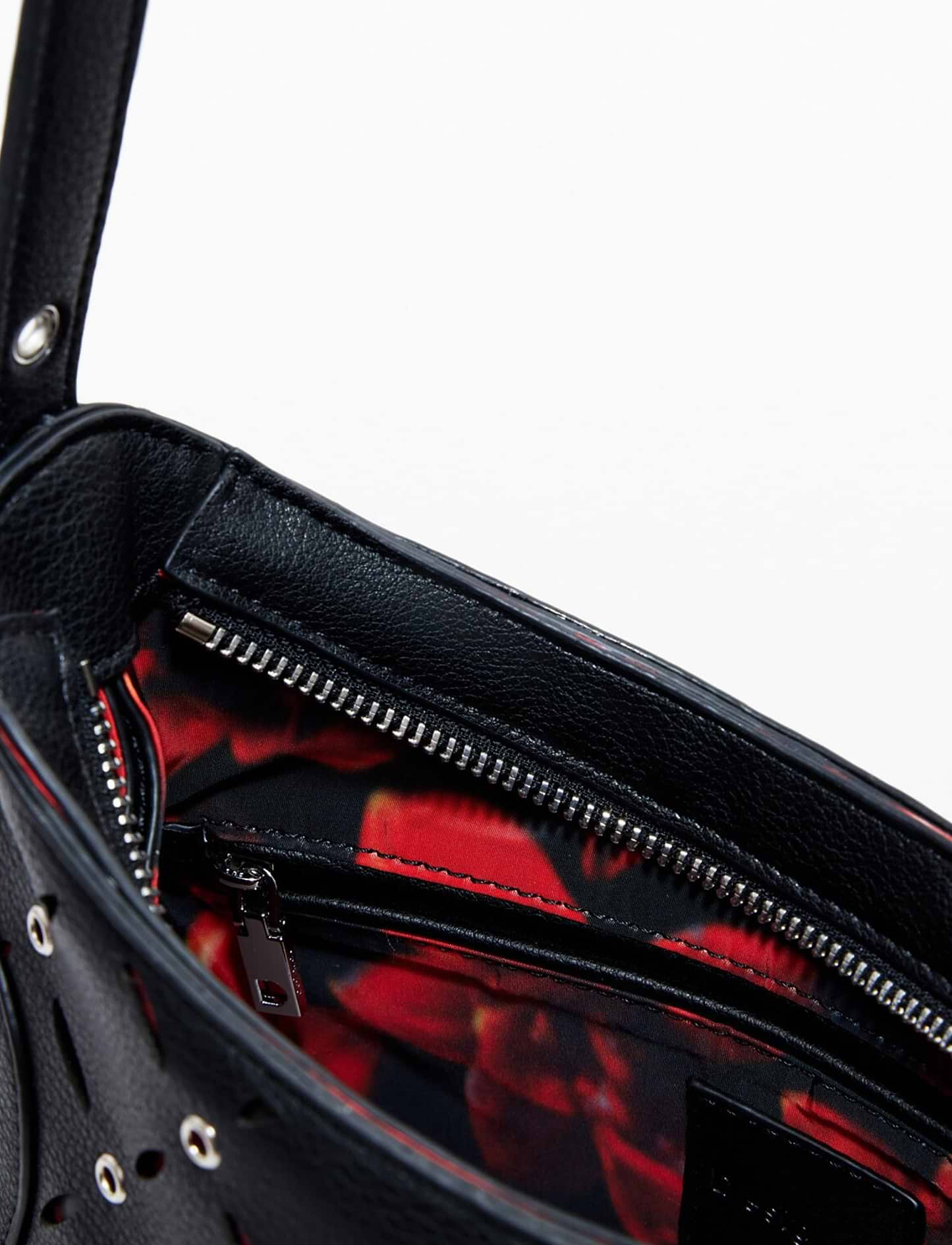 Desigual Bag Yankee Manaos Black 25WAXP38 - תיק צד דיזיגוואל שחור לנשים