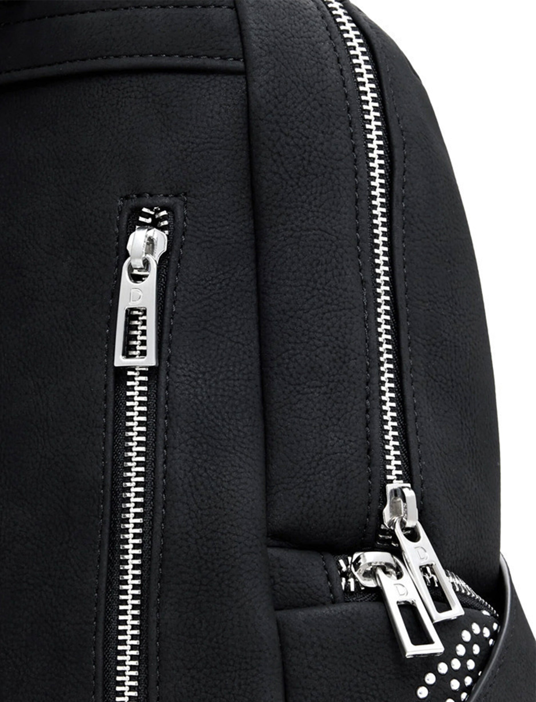 Desigual Back Poker Face Chester Mini 25WAKP35 - תיק גב דיזיגוואל שחור לנשים