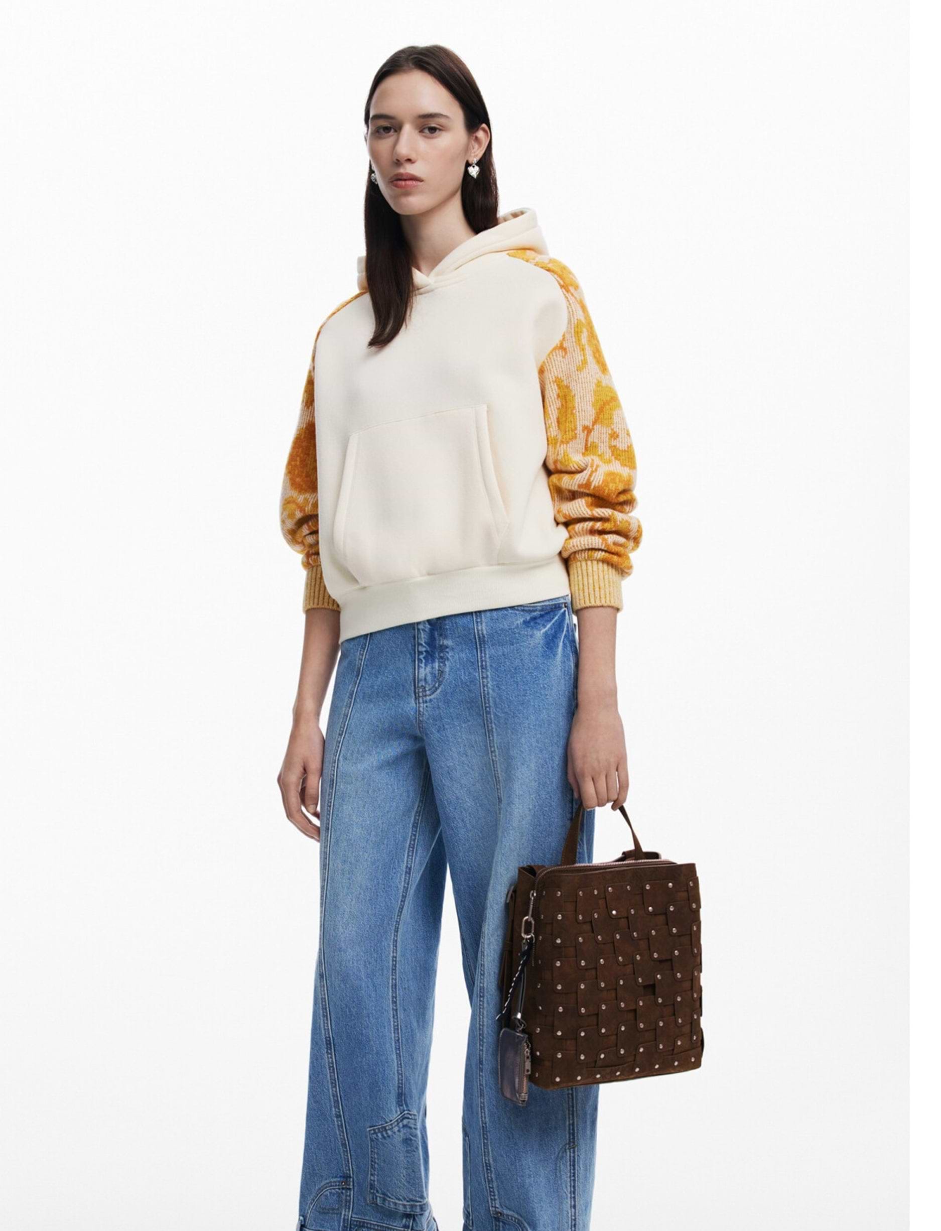 Desigual Back New Patch  Choco Sumy 25WAKP39 - תיק גב דיזיגוואל חום לנשים