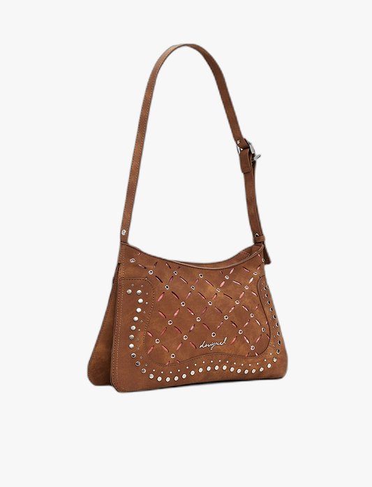 Desigual Bag Yankee Manaos 25WAXPB4 - תיק צד דיזיגוואל חום לנשים